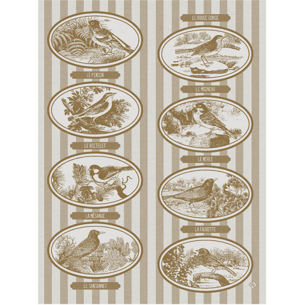 LE JACQUARD FRANCAIS Mélodies Cotton Tea Towel - 3 Colors