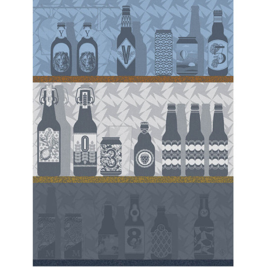 LE JACQUARD FRANCAIS Neo Brasseurs Cotton Tea Towel - 3 Colors