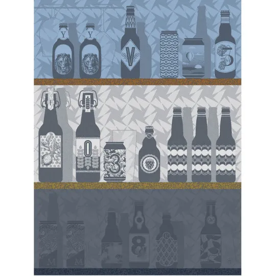 LE JACQUARD FRANCAIS Neo Brasseurs Cotton Tea Towel - 3 Colors