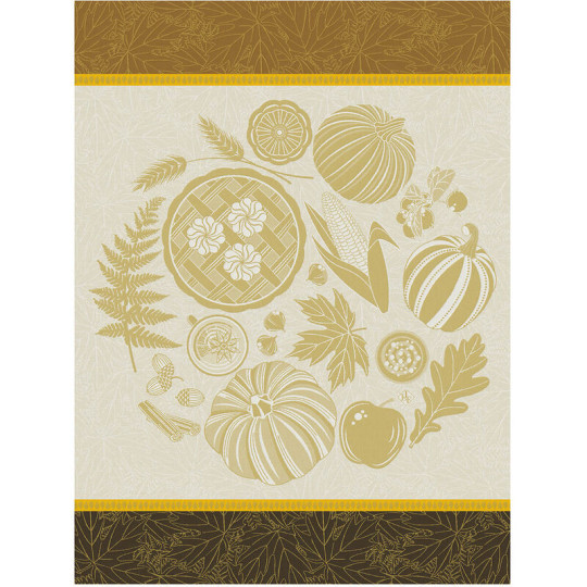 LE JACQUARD FRANCAIS Thanksgiving Tea Towel in Cotton - 3 Colors