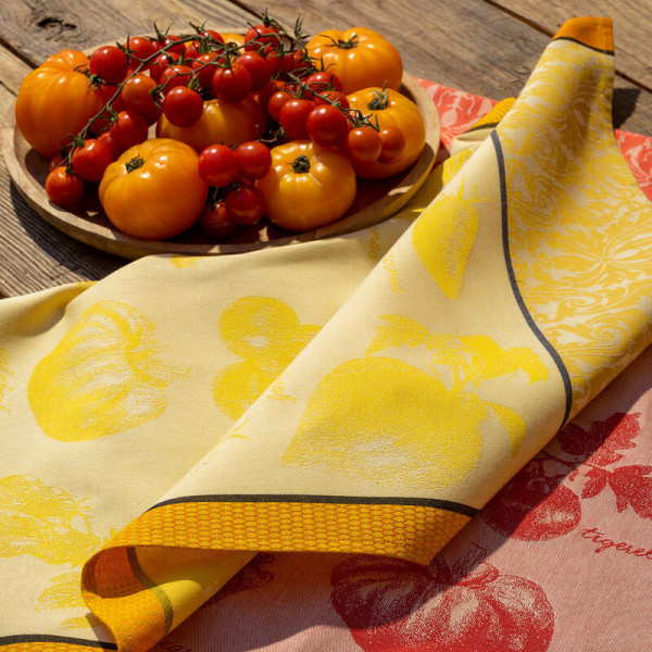 LE JACQUARD FRANCAIS Tomatoes Cotton Tea Towel - 3 Colors