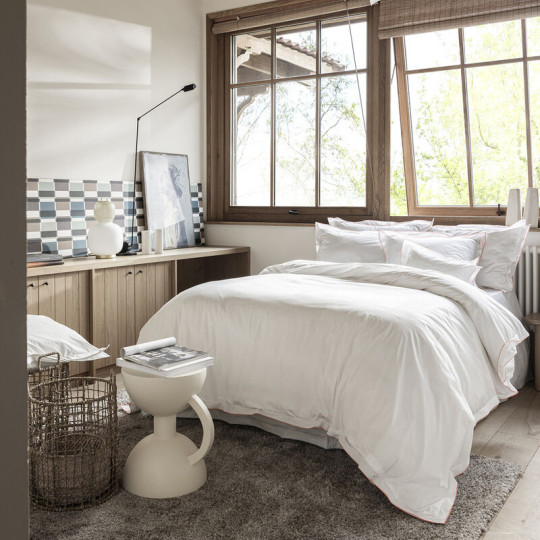 LE JACQUARD FRANCAIS Songe Duvet Cover Cotton - 3 Colors, 2 Sizes