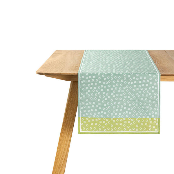 LE JACQUARD FRANCAIS Wagara cotton table runner - 3 colors