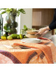 LE JACQUARD FRANCAIS 4 Escapade Tropicale linen napkins - 3 colors