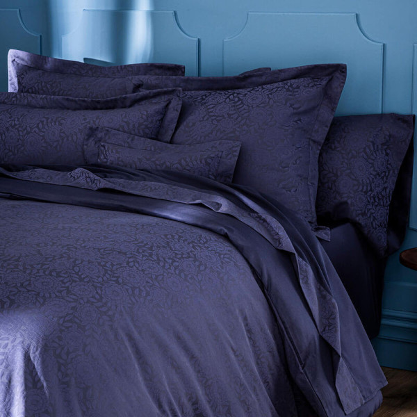 LE JACQUARD FRANCAIS 2 Flora Ink Pillowcases Cotton - 2 Sizes