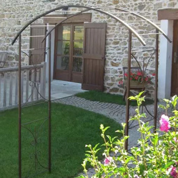 Arche de jardin décor "PONT" Louis Moulin