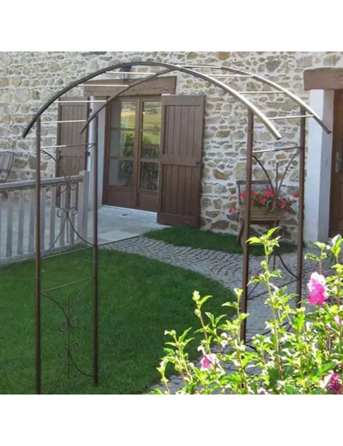 Arche de jardin décor "PONT" Louis Moulin