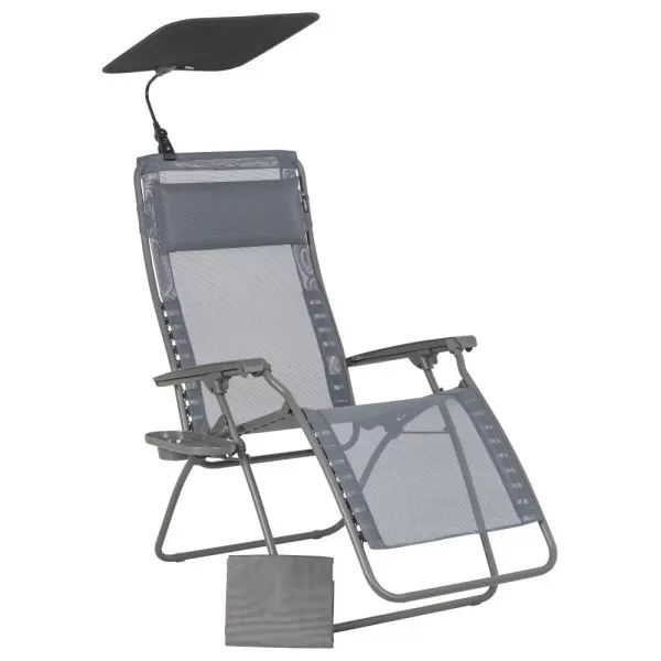 LAFUMA MOBILIER Zen Edition Textplast Silex Recliner Chair and Accessories Set