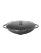 CHASSEUR Cast Iron Wok 37cm - 3 Colors