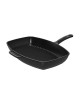 CHASSEUR Rectangular Cast Iron Grill Pan 28x24cm - 2 Colors