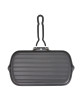 CHASSEUR Cast Iron Grill with Folding Handle, Matte Black - 2 Sizes