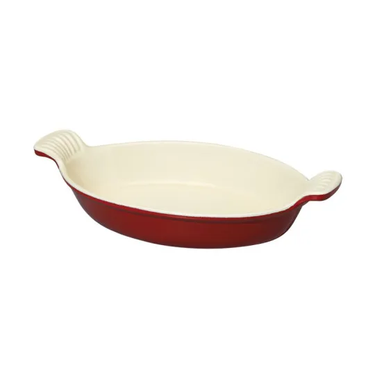 CHASSEUR Oval Cast Iron Oven Dish - 2 Sizes, 2 Colors