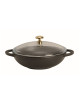 CHASSEUR Mini Cast Iron Wok 18cm - 3 Colors