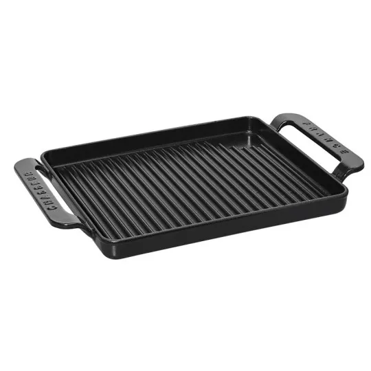 CHASSEUR Rectangular Cast Iron Grill 35x22cm - 2 Colors