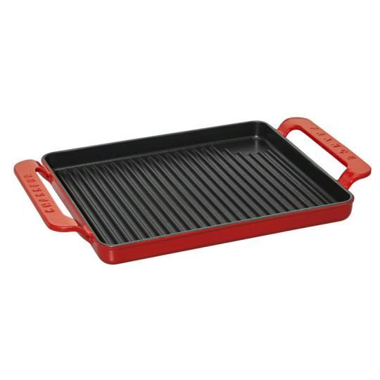 CHASSEUR Rectangular Cast Iron Grill 42x24cm - 3 Colors
