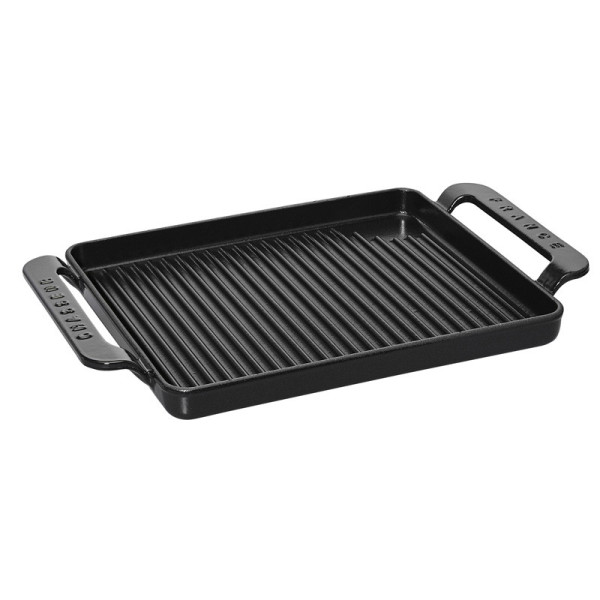 CHASSEUR Rectangular Cast Iron Grill 42x24cm - 3 Colors