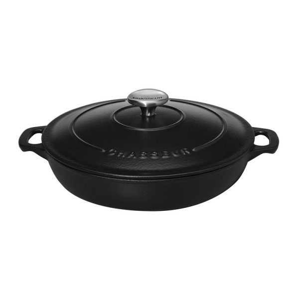 CHASSEUR Cast Iron Dutch Oven stewpot - 3 Sizes, 2 Colors