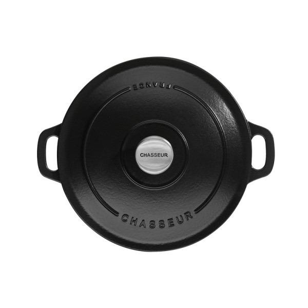 CHASSEUR Cast Iron Dutch Oven stewpot - 3 Sizes, 2 Colors