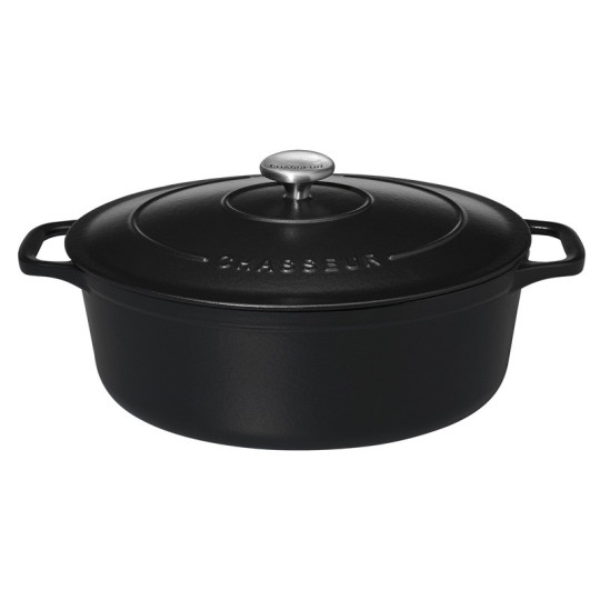 CHASSEUR Oval Cast Iron Cocotte Dish 31cm - 2 Colors