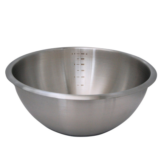 De Buyer hemispherical pastry bowl "cul de poule" - 3 sizes