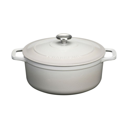 CHASSEUR Cast Iron Cocotte Dish 24cm - 6 Colors