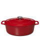 CHASSEUR Oval Cast Iron Cocotte Dish 33cm - 6 Colors