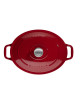 CHASSEUR Oval Cast Iron Cocotte Dish 33cm - 6 Colors