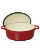 CHASSEUR Oval Cast Iron Cocotte Dish 33cm - 6 Colors