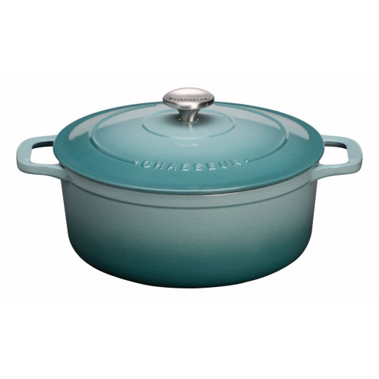 CHASSEUR Oval Cast Iron Cocotte Dish 29cm - 6 Colors