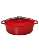 CHASSEUR Oval Cast Iron Cocotte Dish 29cm - 6 Colors