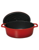 CHASSEUR Oval Cast Iron Cocotte Dish 29cm - 6 Colors
