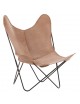 AIRBORNE AA Butterfly Lodge split leather armchair