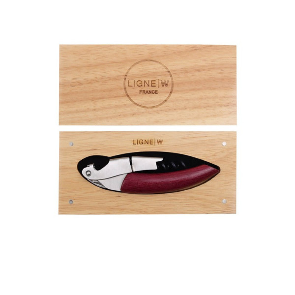 LIGNE W Sommelier Collection W Signature amaranth wood wooden case