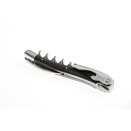 Chateau Laguiole Classic Collection Black Horn Sommelier Knife