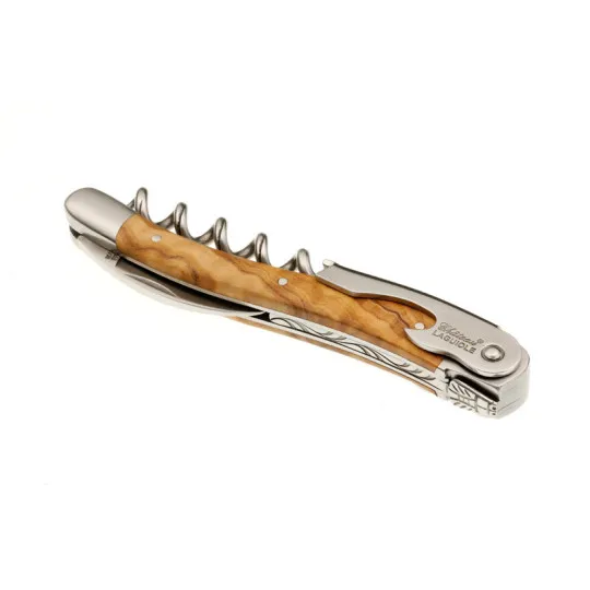 Chateau Laguiole Classic Collection Sommelier Knife, Cade Wood