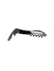Chateau Laguiole Classic Collection Sommelier Knife, Black and White Plexi