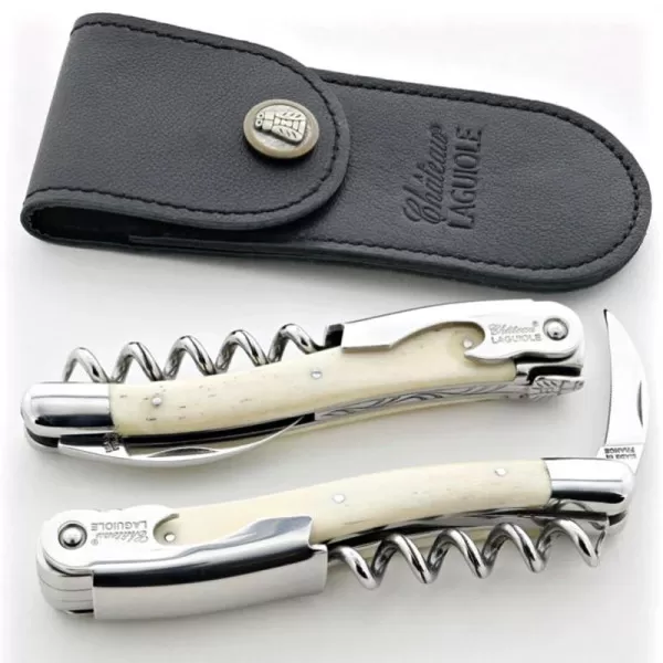Chateau Laguiole Classic Collection White Bone Sommelier Knife