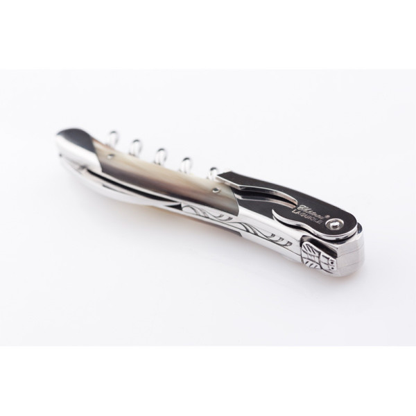 Chateau Laguiole Sommelier Knife, Grand Cru Collection, Blonde Horn