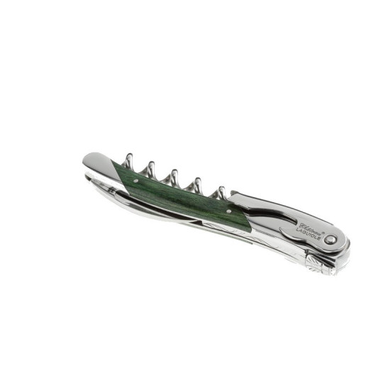 Chateau Laguiole Grand Cru Stamina Green Sommelier Knife