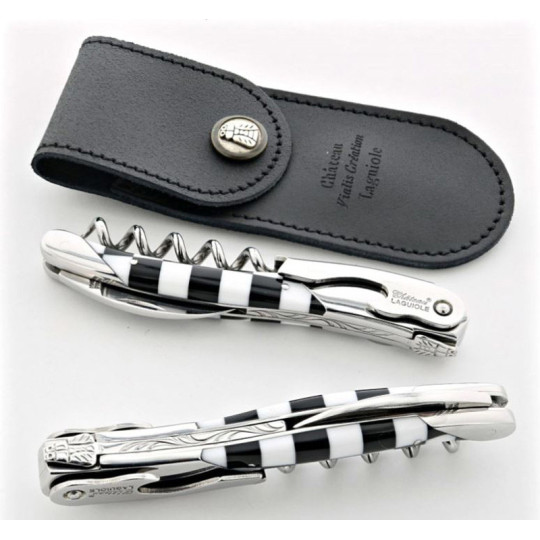 Chateau Laguiole Sommelier Knife Grand Cru Mosaic Pavé Collection