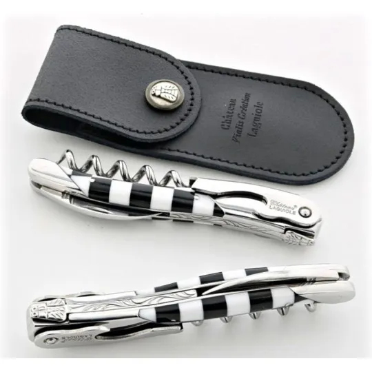 Chateau Laguiole Sommelier Knife Grand Cru Mosaic Pavé Collection