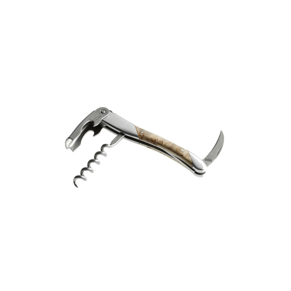 Tire-bouchon Sommelier Laguiole Château – Rare, étui Ceinture Inclus