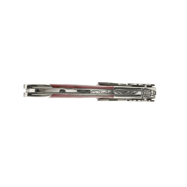 Chateau Laguiole Sommelier Knife, Grand Cru Collection, Pink Stabilized Beech Wood