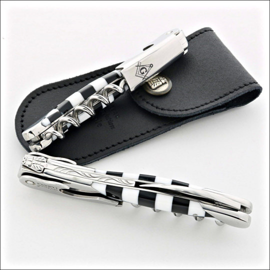 Chateau Laguiole Sommelier Knife, Freemason Special Edition