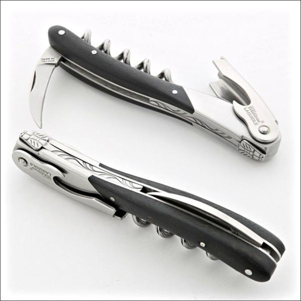 Chateau Laguiole Sommelier Knife Melchior Collection Ebony Wood