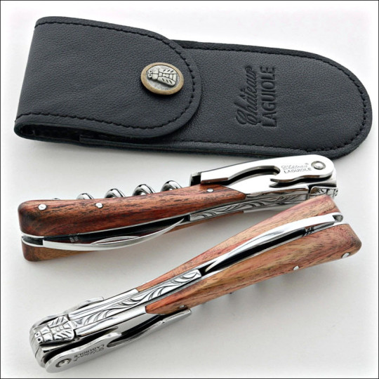 Chateau Laguiole Melchior Rosewood Collection Sommelier Knife