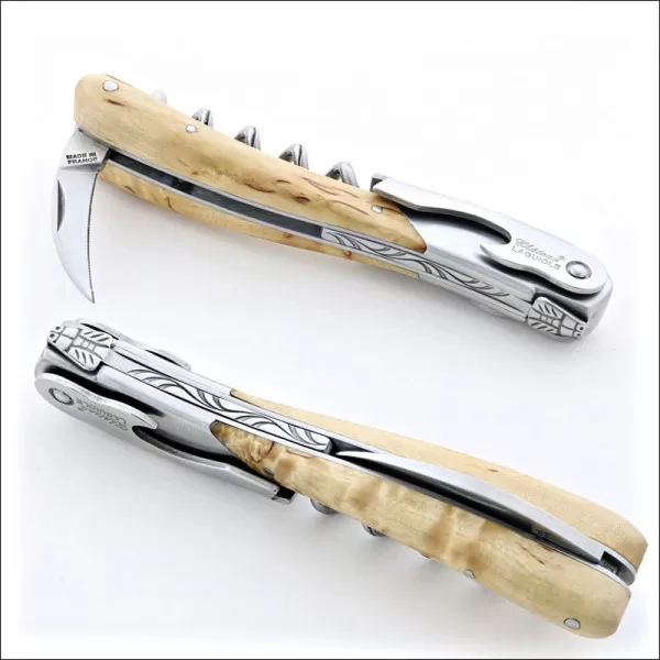 Chateau Laguiole Melchior Collection Sommelier Knife in Norwegian Birch Wood