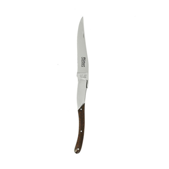 CHATEAU LAGUIOLE Signature Collection Amourette Wood Folding Knife