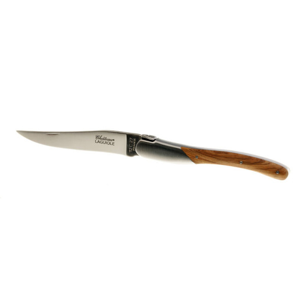 CHATEAU LAGUIOLE Signature Collection Olive Wood Folding Knife