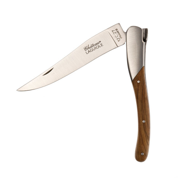 CHATEAU LAGUIOLE Signature Collection Olive Wood Folding Knife